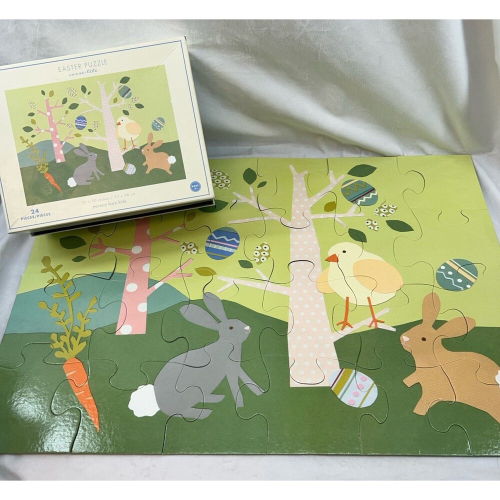 Pottery barn kids Easter floor puzzle